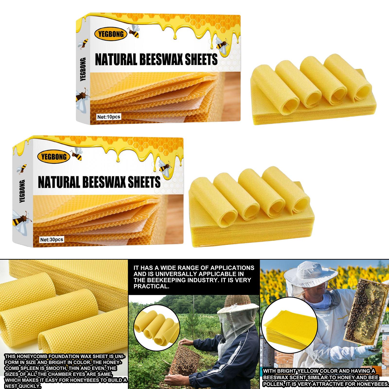 Beeswax Sheets, Beekeeping Fou - огляд і ціна Candle Making Kits