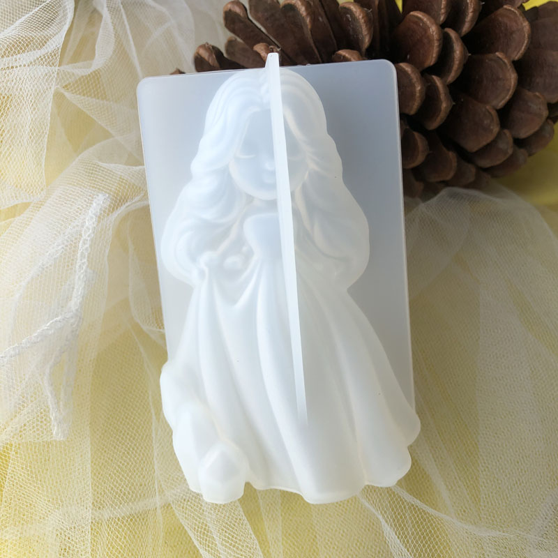 3D Cute Princess Silicone Cand - огляд і ціна Candle Making Tutorial