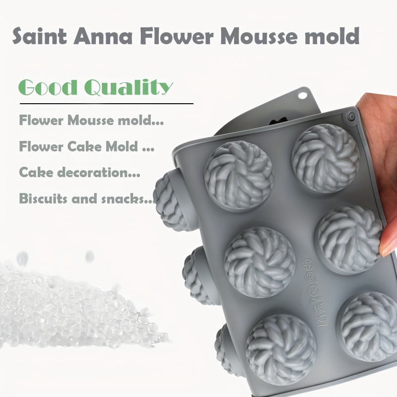 1Pc Cake Mold Santa Ana Floral - огляд і ціна Candle Making Jug
