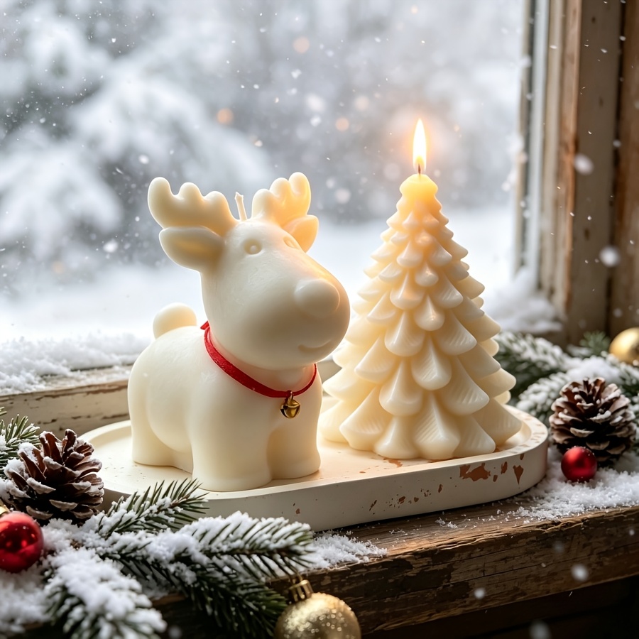 Clay Silicone Mold 3pcs Set: C - огляд і ціна Candle Making Kits
