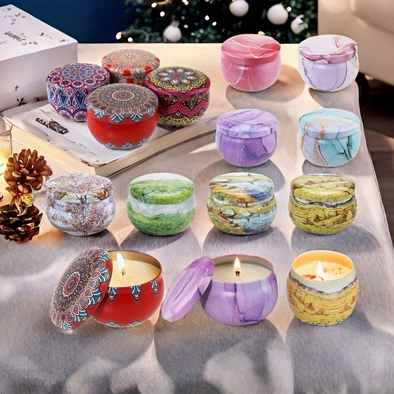 4Pcs Candy Box Candle Tin Jars - огляд і ціна Candle Making Jug
