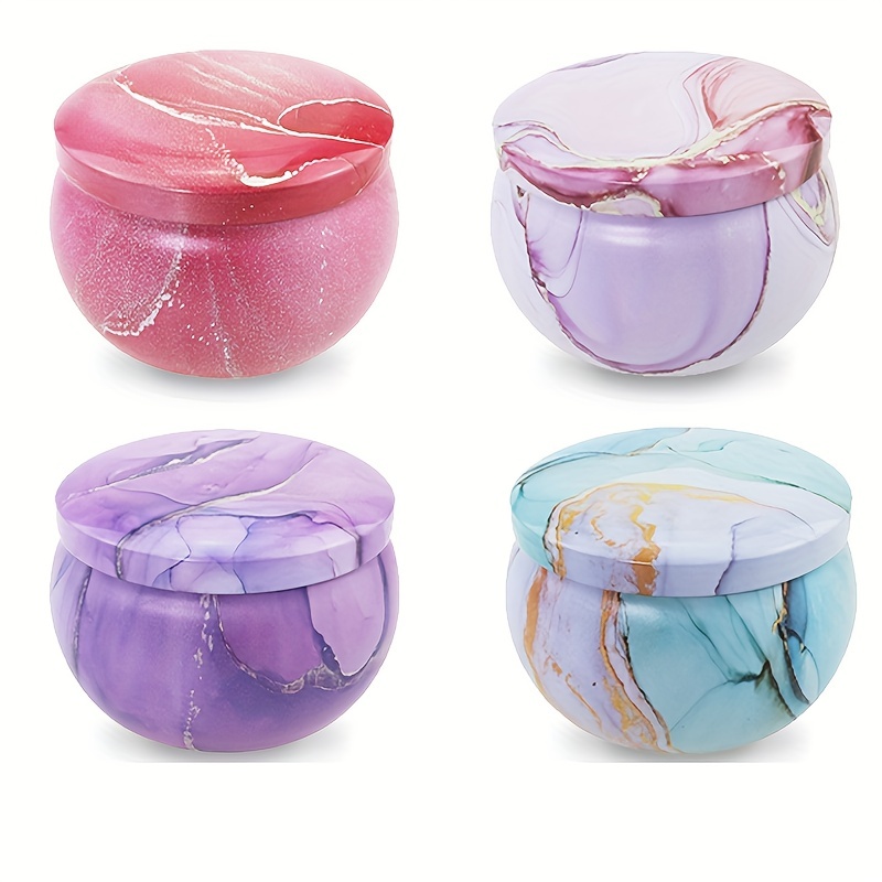 4Pcs Candy Box Candle Tin Jars - огляд і ціна Candle Making Jug