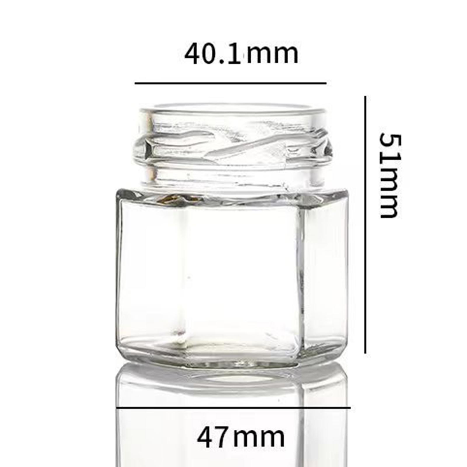 20x Small Glass Jars Screw Lid - огляд і ціна Candle Making Jars With Lids