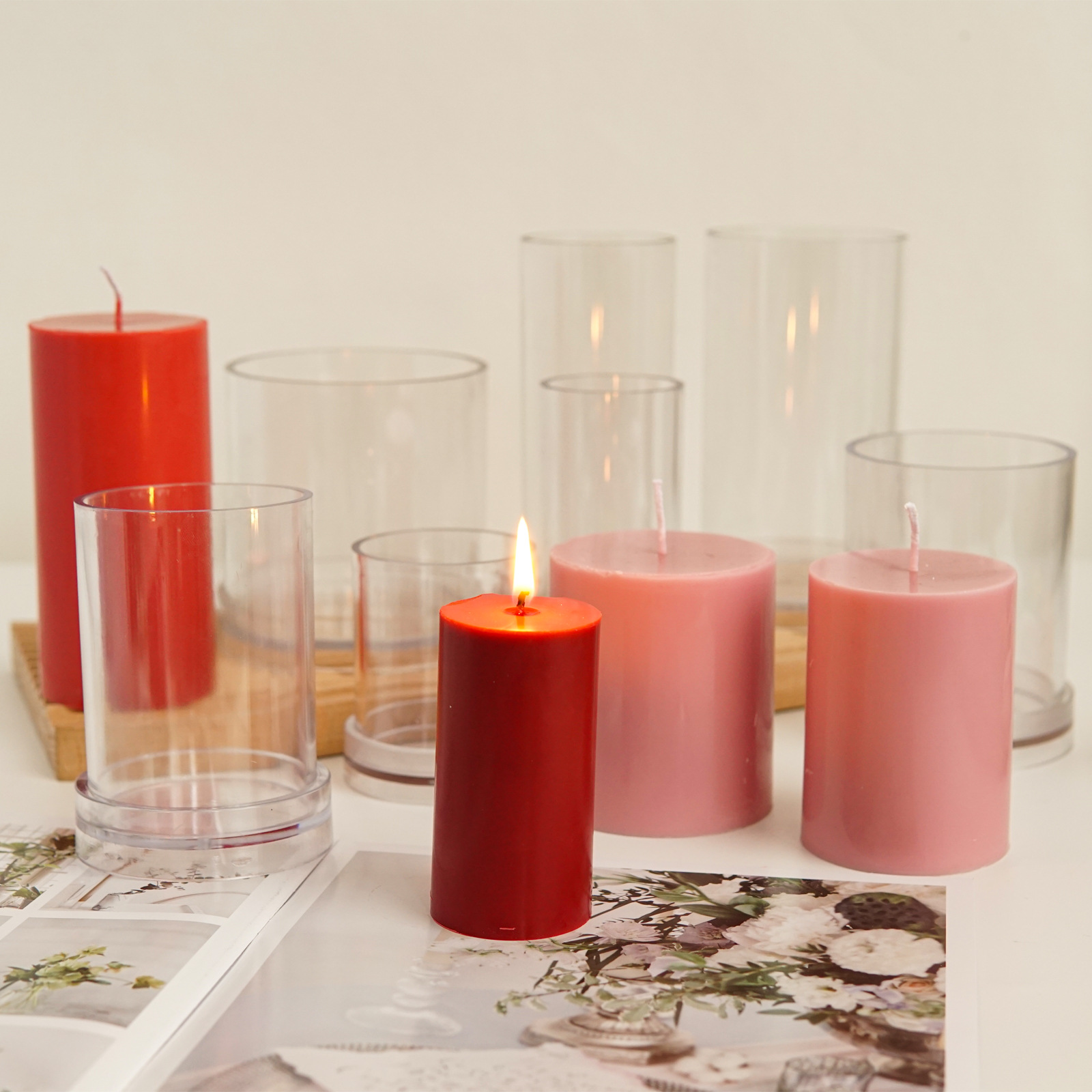 Various 3D Cylindrical Candle  - огляд і ціна Candle Making Kits